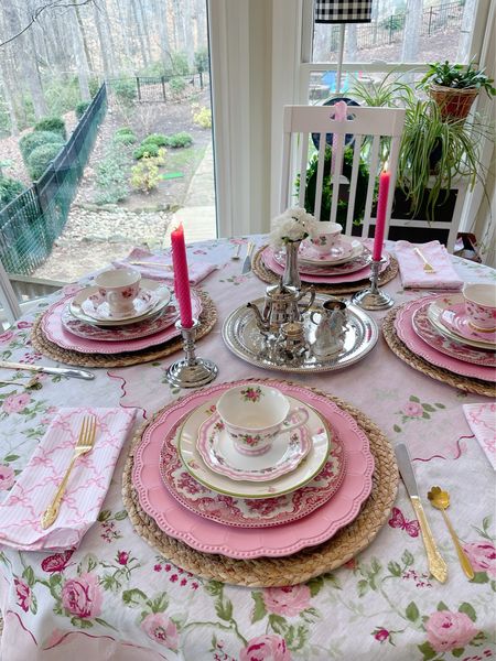 Happy National Tea Day!
•
Celebrating with this pretty little tablescape.
•


#LTKunder100 #LTKhome #LTKunder50