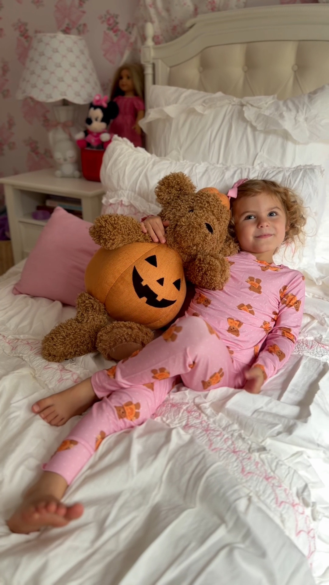 Seasonal pajamas and a matching teddy bear ☑️

#LTKSaleAlert #LTKSeasonal #LTKKids