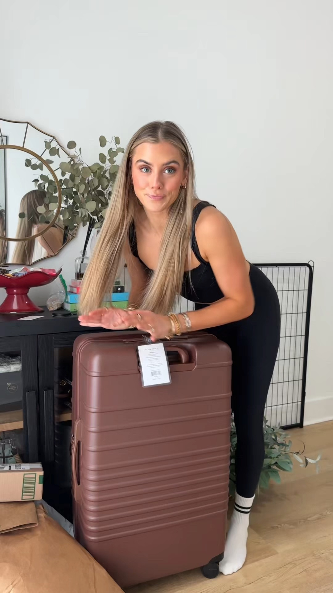 @beistravel gifted me new luggage!!!! Crafted with a durable hard-shell exterior, smooth-rolling 360* wheels, and a cushioned silicone trolley handle, this bag is easy to love and even easier to use. Just ask the thousands of 5-star reviews — our award-winning Roller is known and trusted for its sleek design, innovative organization & compression technology, and the 2” of expandable space that always seems to come in handy. Time for a sigh of relief… you’ve found the Roller you’ve been looking for. BÉIS Limited Lifetime Luggage Warranty included

#LTKHome #LTKTravel #LTKvlog