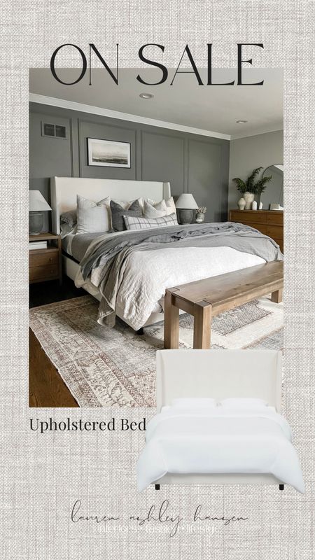 Our upholstered bed is an extra 20% off the sale price right now. We have the zuma white and it’s perfect for a neutral or moody bedroom!

#LTKFind #LTKhome #LTKsalealert