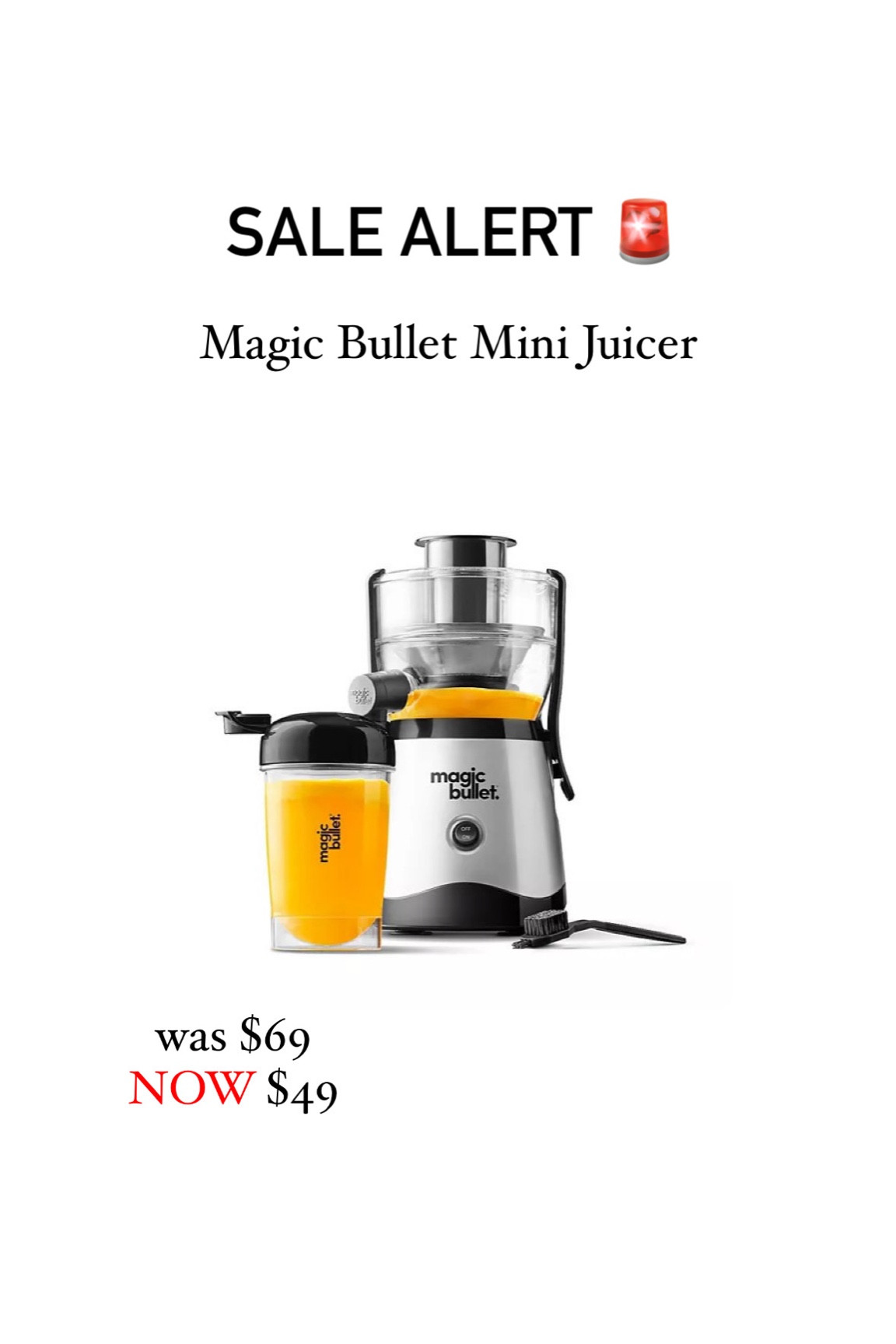 $20 off magic bullet juicer!! These things are awesome! 

#LTKsalealert