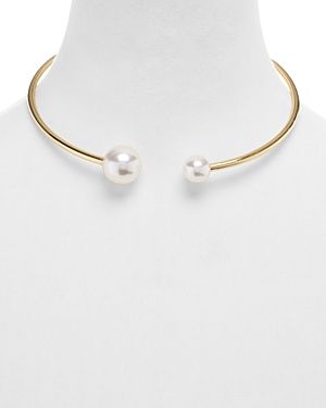 Rebecca Minkoff Simulated Pearl Collar Necklace | Bloomingdale's (US)