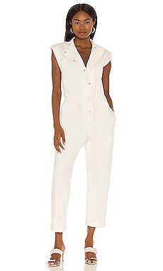 BLANKNYC Denim Jumpsuit in Head In The Clouds from Revolve.com | Revolve Clothing (Global)