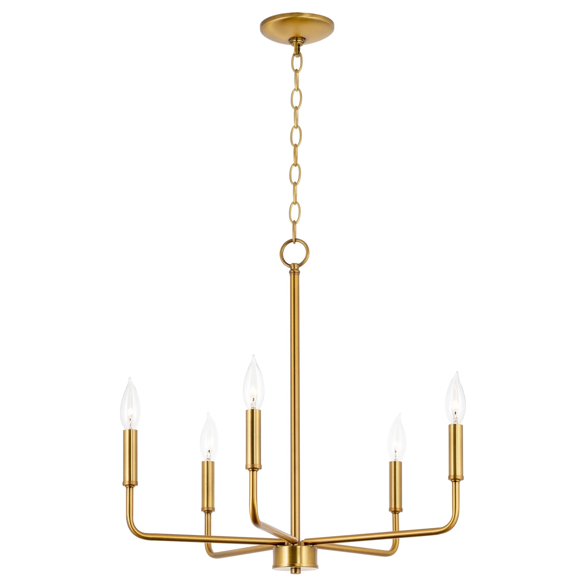 Orkanger 5 - Light Dimmable Classic / Traditional Chandelier | Wayfair North America