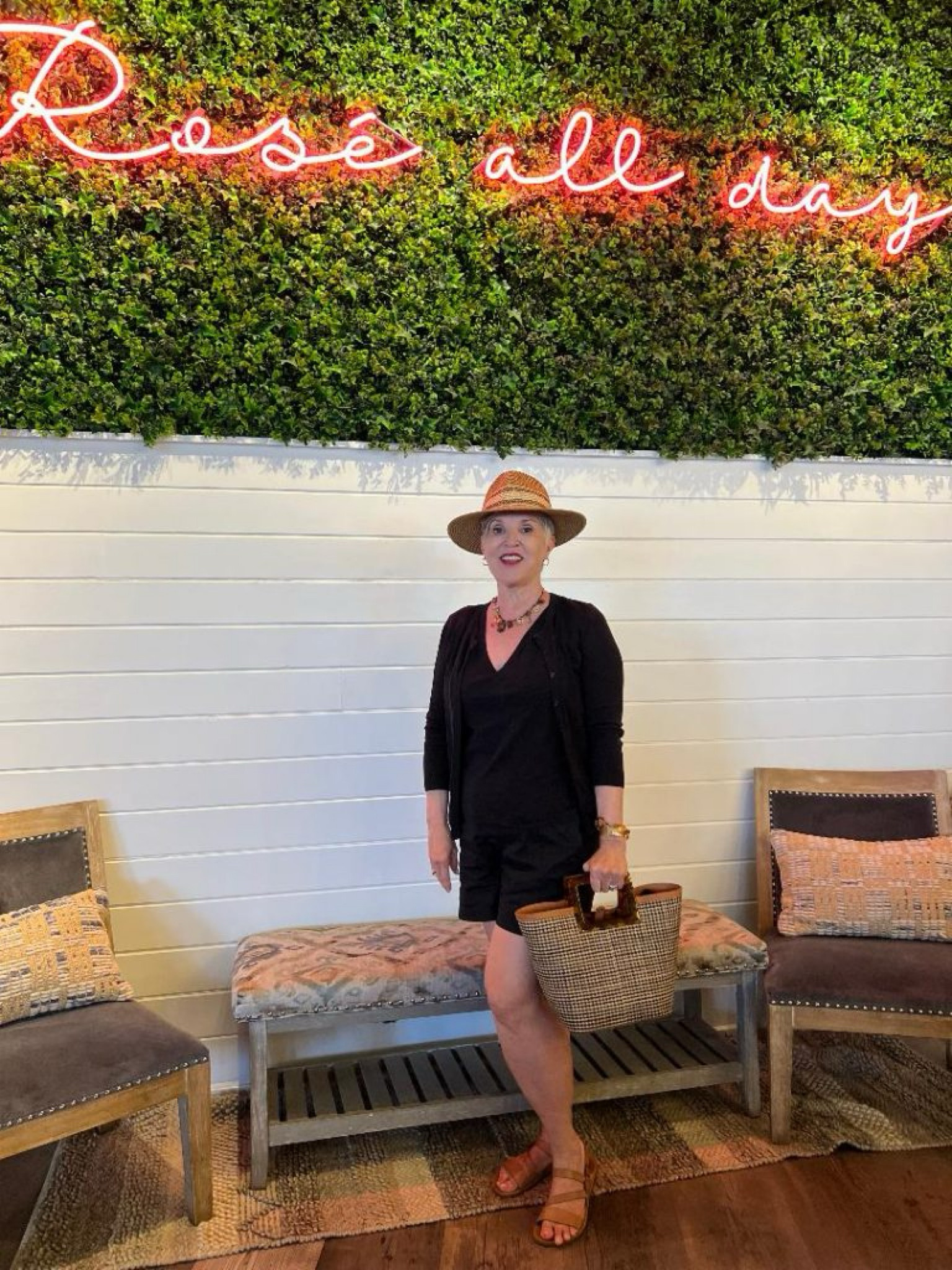 I am thrilled to show you 50 casual, classic, chic, summer outfits from my summer capsule wardrobe 2024! 
This is the link for the post to show you the items and how to enjoy them to the fullest: Summer Capsule Wardrobe 2024: 17 More Easy, Smart Casual Summer Outfits for You to Enjoy and Maybe Even Copy! - Dr. Julie's Fun Life
Please follow my blog at: drjuliesfunlife.com for fun, fashion, family, and food!❤️
Here’s how to wear a black cardigan, black shorts, and a black tank! Add a darling hat, bag and neutral sandals for a perfect summer/early fall look !

#LTKSummerSales #LTKFindsUnder50 #LTKItBag