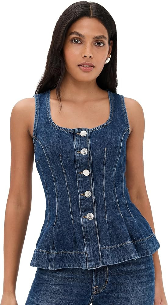 ALIGNE Women's Valentina Denim Top | Amazon (US)
