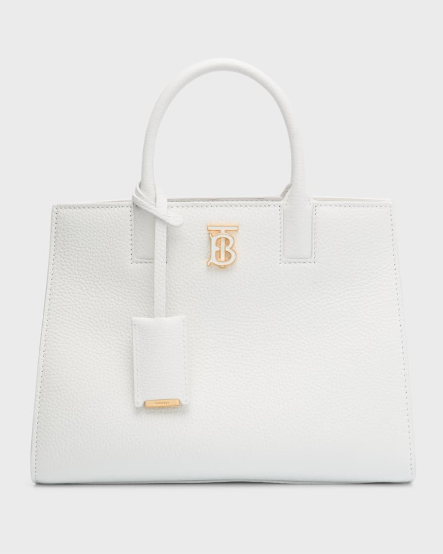 Frances Large Leather Top-Handle Bag | Neiman Marcus