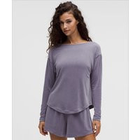 Drapey Softstreme Boatneck Long-Sleeve Shirt | Lululemon (US)