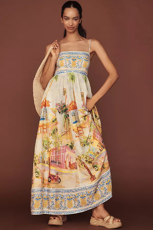 Farm Rio Aracati Printed Maxi Dress | Anthropologie (US)