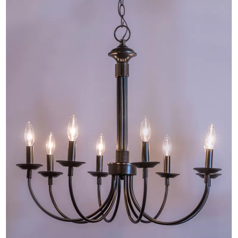 Shaylee 8 - Light Candle Style Empire Chandelier | Wayfair North America