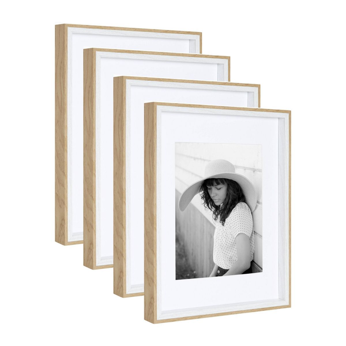 11" x 14" Gibson Wall Frame Set White - Kate & Laurel All Things Decor | Target
