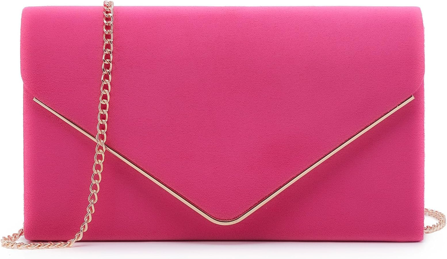 Dasein Women Faux Suede Evening Clutch Bags Formal Party Clutches Wedding Purses Cocktail Prom Cl... | Amazon (US)