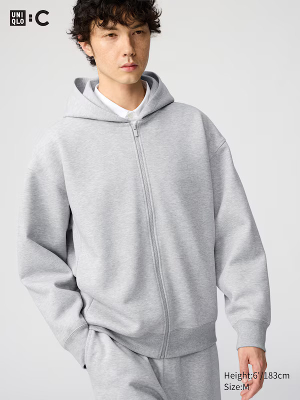 Sweat Full-Zip Hoodie | UNIQLO (US)