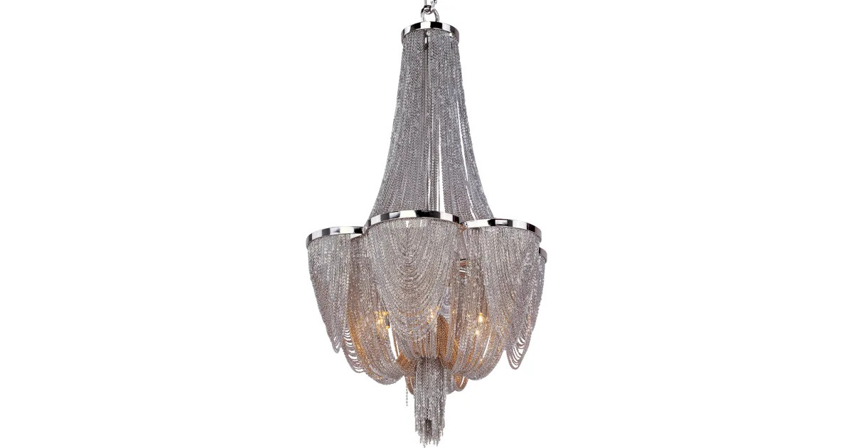 Maxim 21464NKPN Chantilly 14" Wide 6 Light | Build.com | Build.com, Inc.