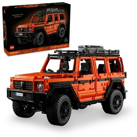 LEGO Technic Mercedes-Benz G 500 PROFESSIONAL Line Car Building Set, G-Wagon Model Car Gift for Adults, 4X4 and Off-Road Vehicle, Mercedes-Benz Collectibles and Merchandise, 42177 | Walmart (US)