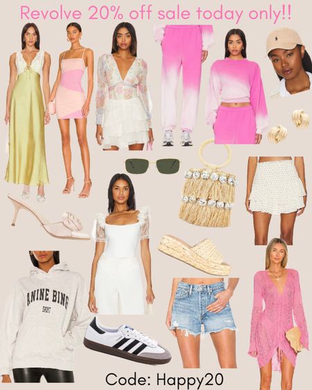 Revolve 20% off sale today only!! Use code: HAPPY20

20% off swim
Summer vacation outfit
Spring break outfit on sale
Anine bing on sale
Agolde on sale
Free people on sale
Lspace on sale
Adidas sambas on sale 



#LTKsalealert #LTKSpringSale #LTKfindsunder50