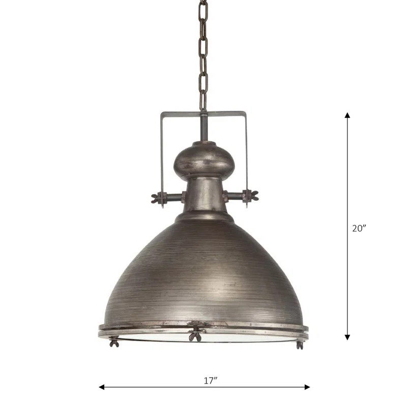 Trent Austin Design® Althoff 1 - Light Single Dome Pendant & Reviews | Wayfair | Wayfair North America