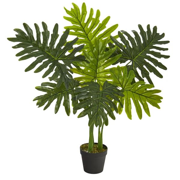 Artificial Philodendron Plant in Pot Liner | Wayfair Professional