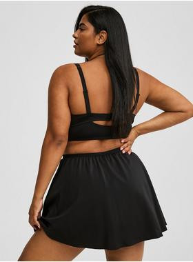 Swim Skirt With Pocket Shorts | Torrid (US & Canada)