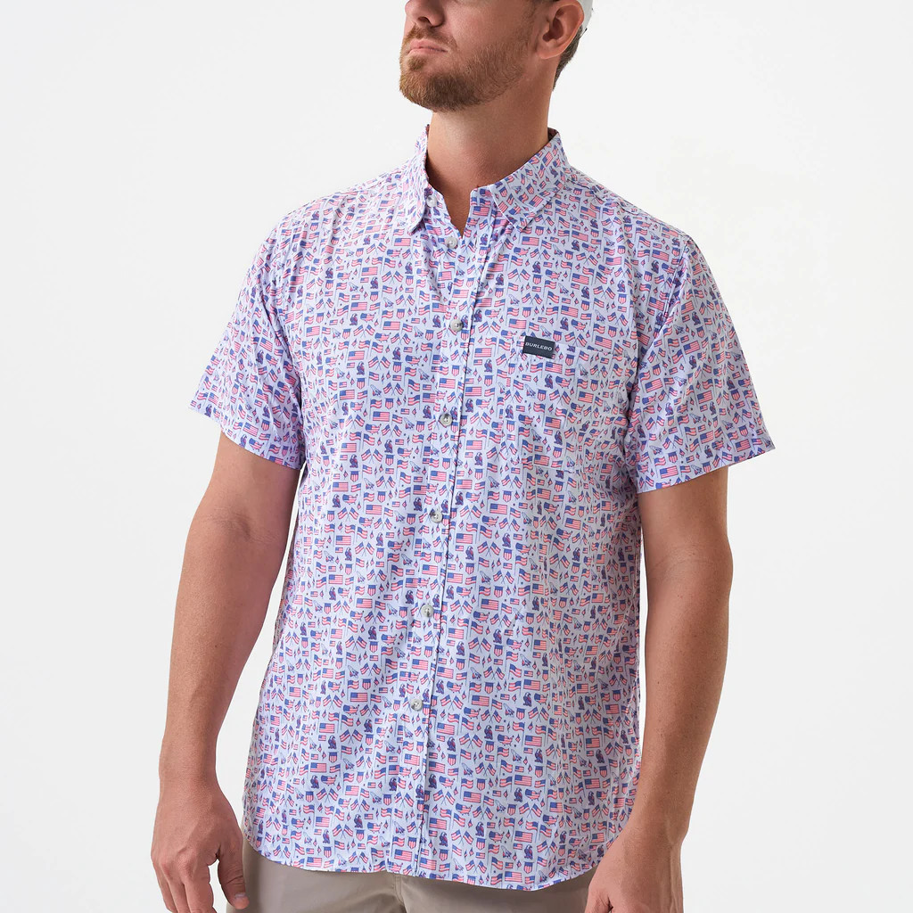 Performance Button Up - Old Glory | BURLEBO