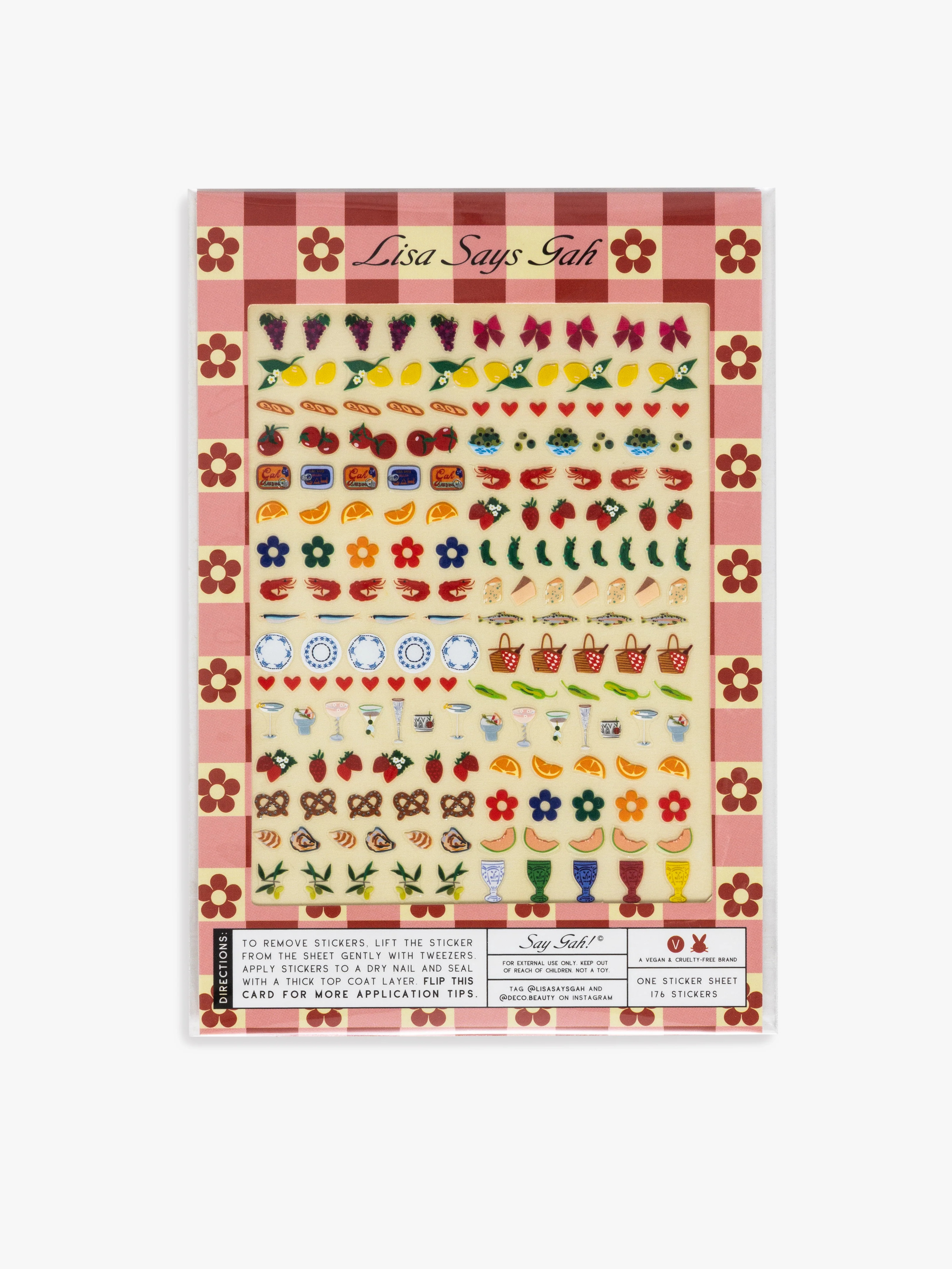 Nail Art Stickers
                  
                  Deco Beauty | Lisa Says Gah