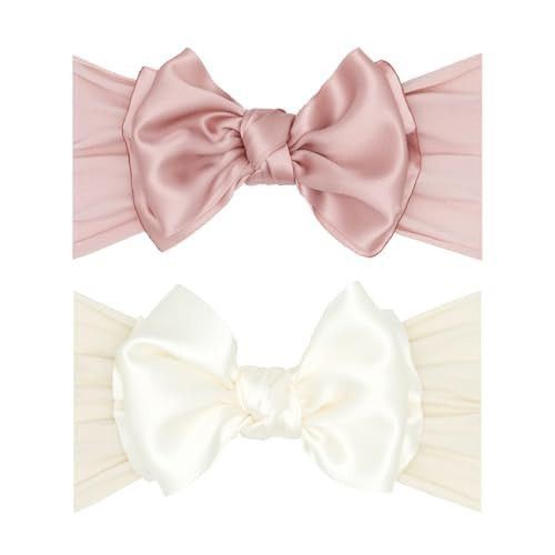 Baby Bling 2PK SATIN FAB®: antique pink + ivory | Amazon (US)