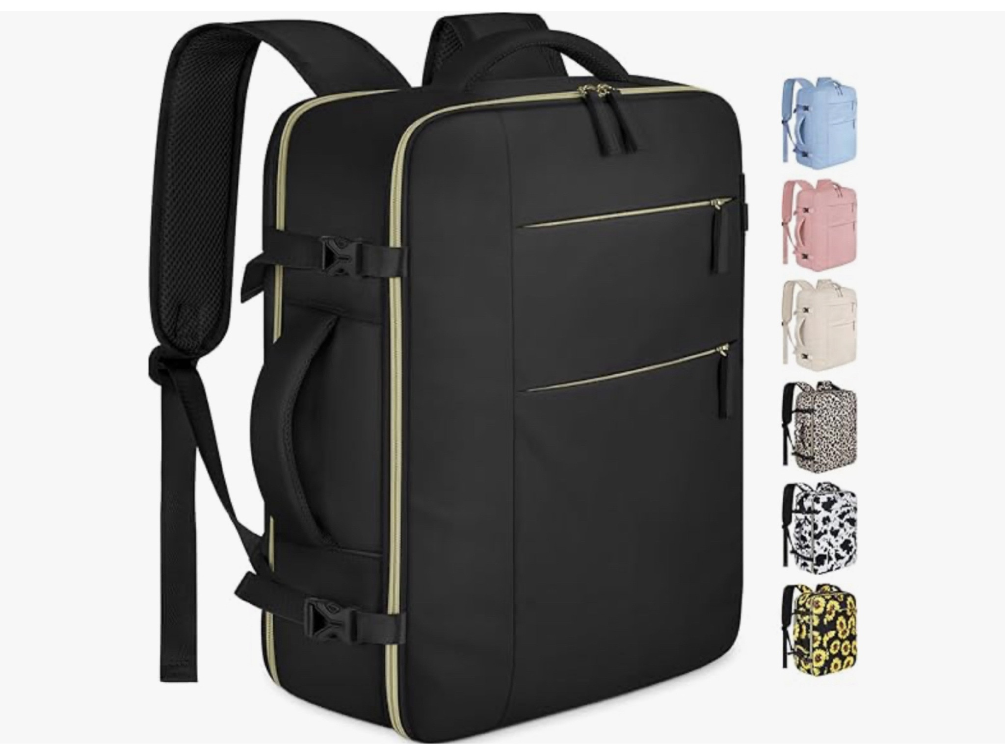 Stylish Travel Backpack for Women Men Waterproof Laptop Backpack Airlines Approved Carry On Backpack Bag Computer Bookbag for Business, Work, Traveling Fits 17 Inch Laptop
(I have Black but comes in so many other colors) 


#LTKSaleAlert #LTKFindsUnder50 #LTKTravel