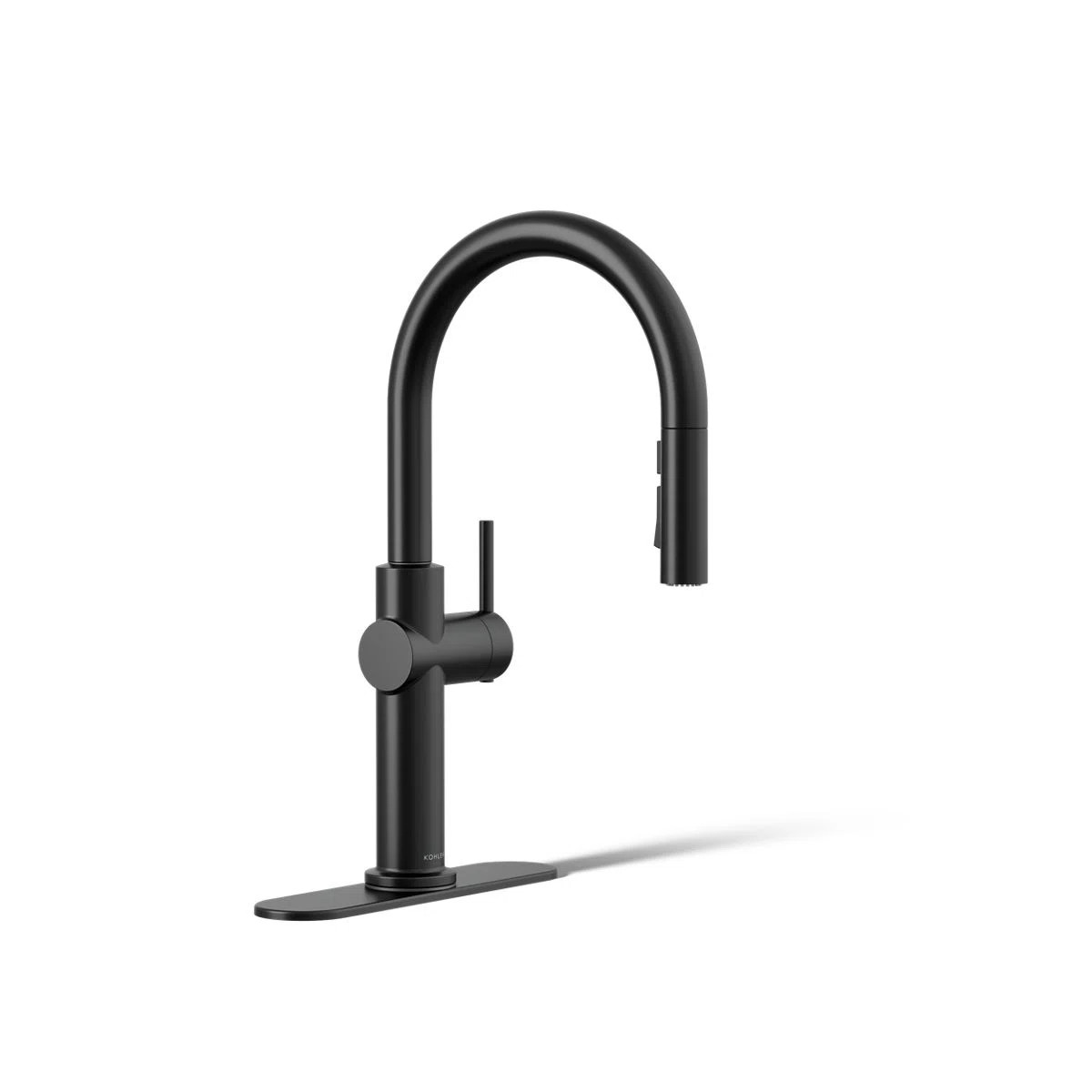 Kohler Crue Single Handle Pull Down Kitchen Faucet with Three-Function Pull Down Sprayer | Perigold