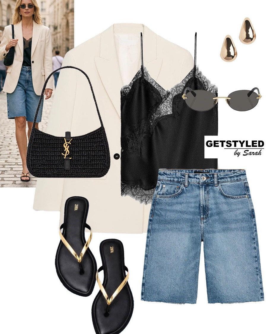 4 looks with Bermuda shorts 🖤✨

#shorts #bermuda #sandals

#LTKsummer #LTKstyletip #LTKshoes