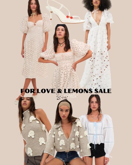 For
Love and lemons sale
Mini dreee
White dresses
Sweater
Cardigan 


#LTKSaleAlert #LTKStyleTip