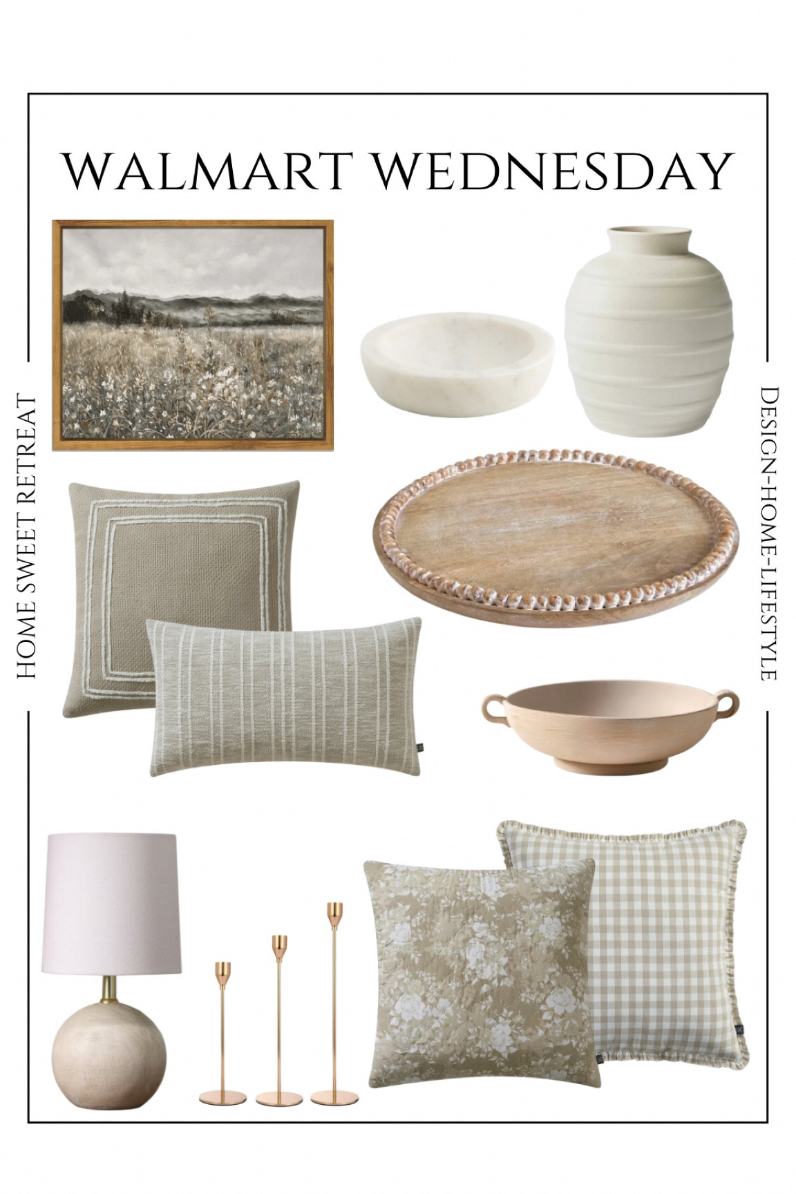 I rounded up my some great affordable pieces at Walmart for you! Happt Walmart Wednesday! 

#LTKHome #LTKSaleAlert