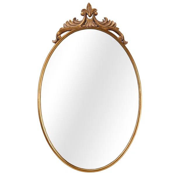 Armen Oval Metal Wall Mirror | Wayfair North America