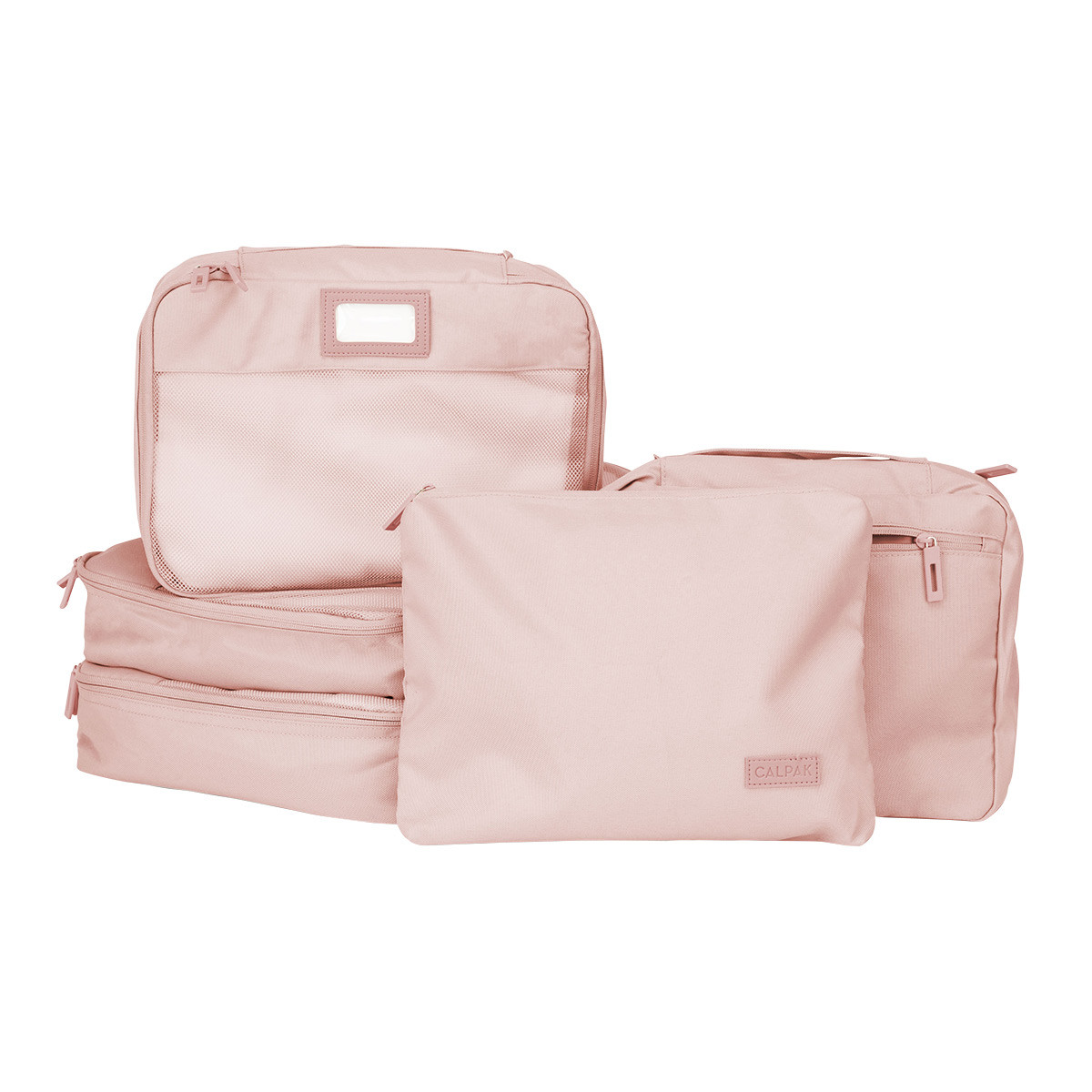 Calpak Packing Cubes Pink Sand Set of 5 | The Container Store