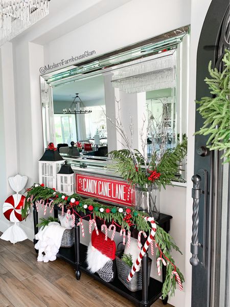 🎄My best selling Christmas garland and pine wreath at Modern Farmhouse Glam. Christmas home decor, Pine Garland, Holiday decorations, Candy Canes, Winter wreath, stems, flocked Christmas tree, ornaments, holiday gift, Christmas tree trimmings,
Modern Farmhouse Glam large peppermint candy decorations 

#LTKHolidaySale #LTKHoliday #LTKhome