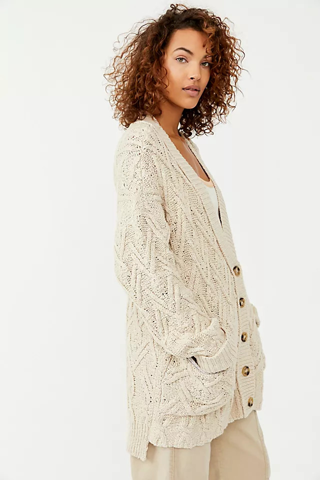 Montana Cable Cardi | Free People (Global - UK&FR Excluded)