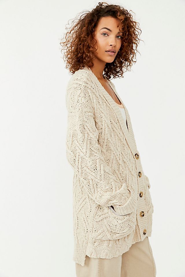 Montana Cable Cardi | Free People (Global - UK&FR Excluded)
