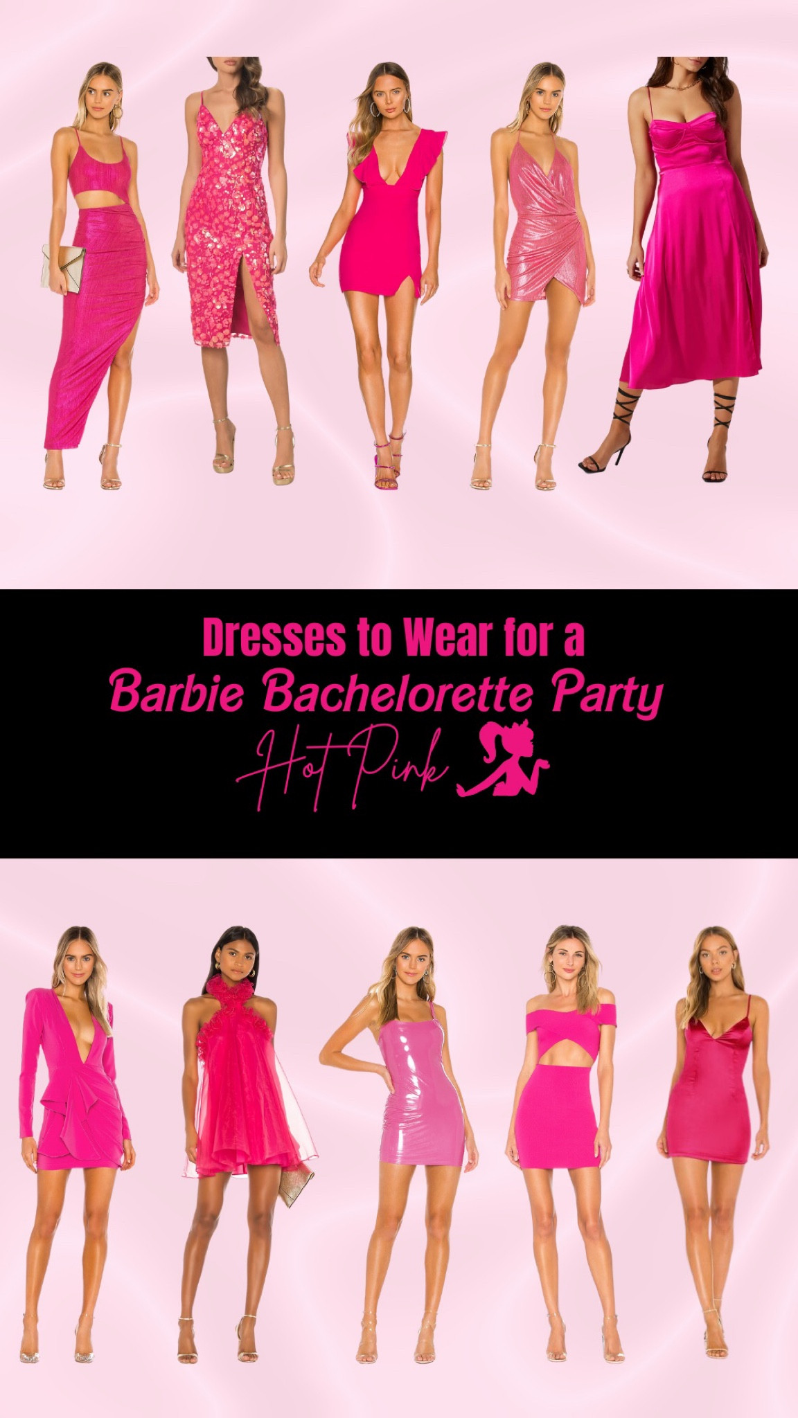 Hot pink💖 dresses to wear to a Barbie bachelorette party! #barbiethemedparty #hotpinkdress

#LTKwedding #LTKSeasonal #LTKstyletip