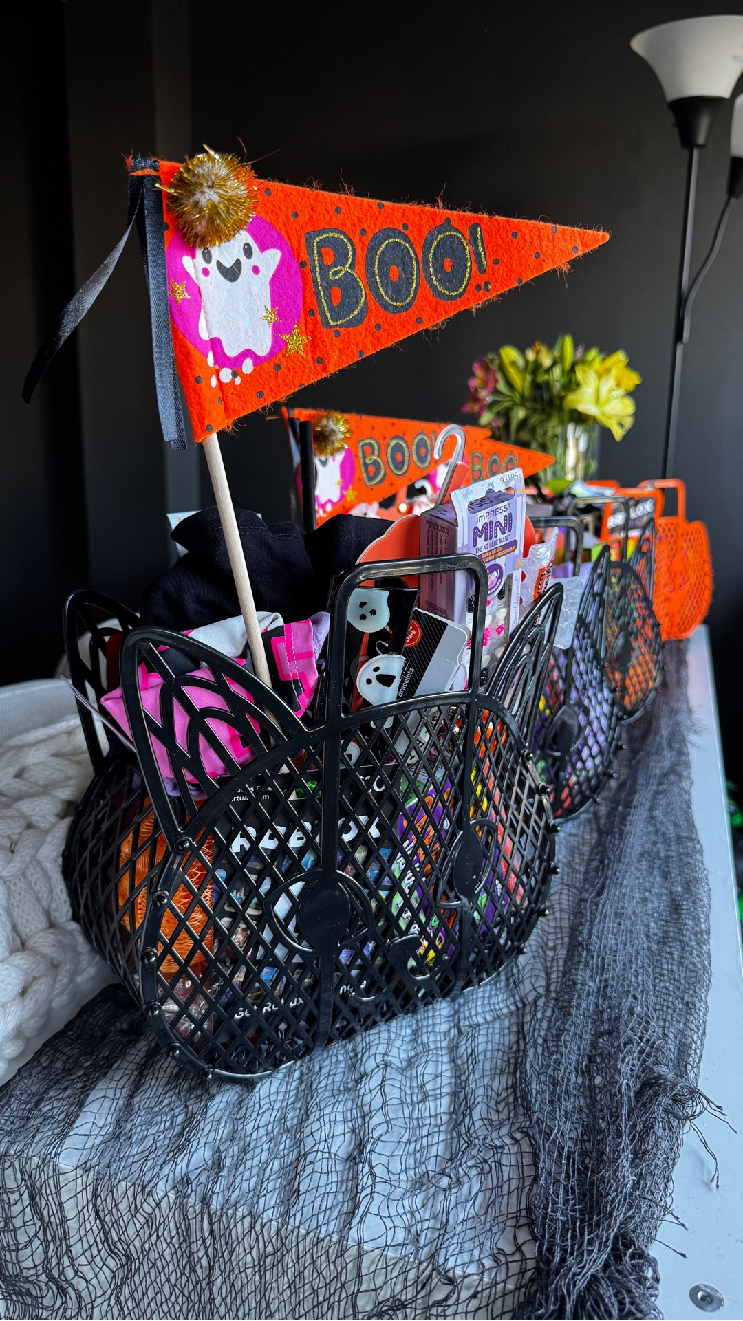I made the cutest boo basket for TWEEN! From lip balm to bracelets there’s something different for each day leading up to Halloween. 

Tween Girl Boo Basket 
Halloween 

#LTKHalloween #LTKKids #LTKFindsUnder50