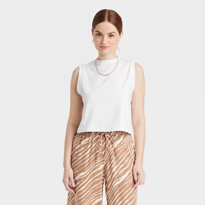 Women's Muscle Tank Top - A New Day™ | Target