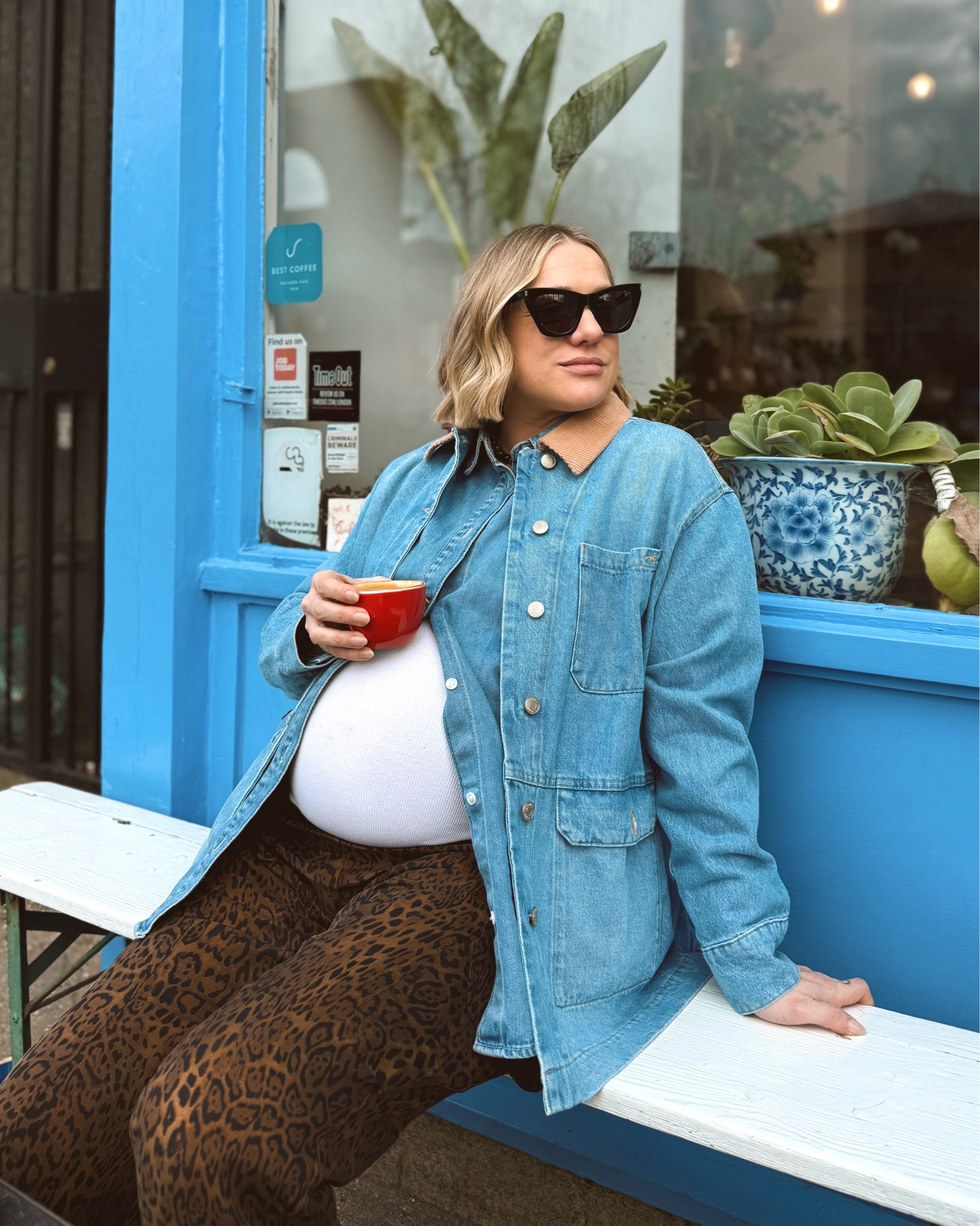 Coffee tastes better in the sunshine ☕️☀️

#LTKdayinmylife #LTKBump #LTKootd