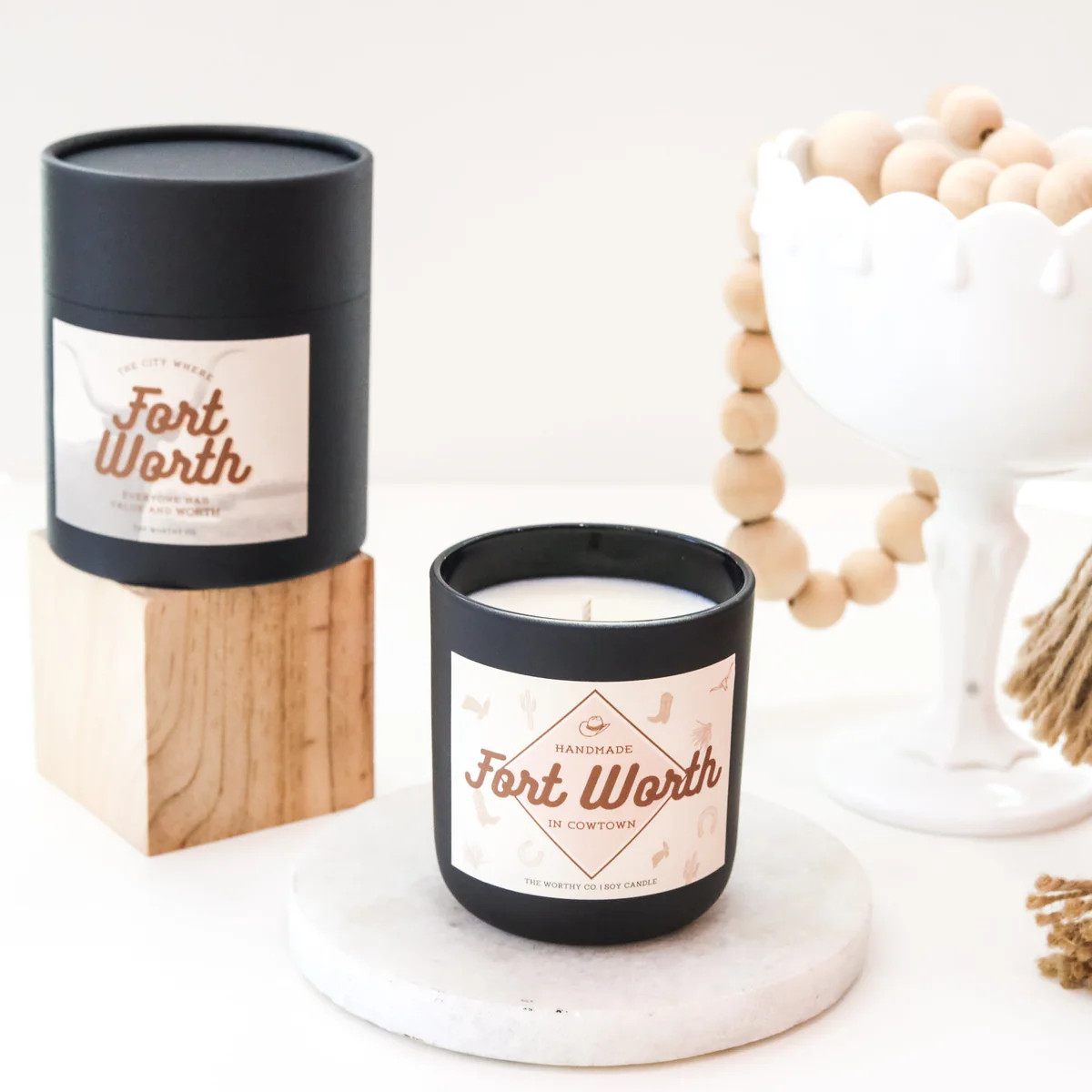 Signature Fort Worth Candle | The Worthy Co.