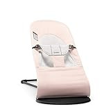 BABYBJORN Bouncer Balance Soft - Light Pink/Gray, Jersey Cotton | Amazon (US)