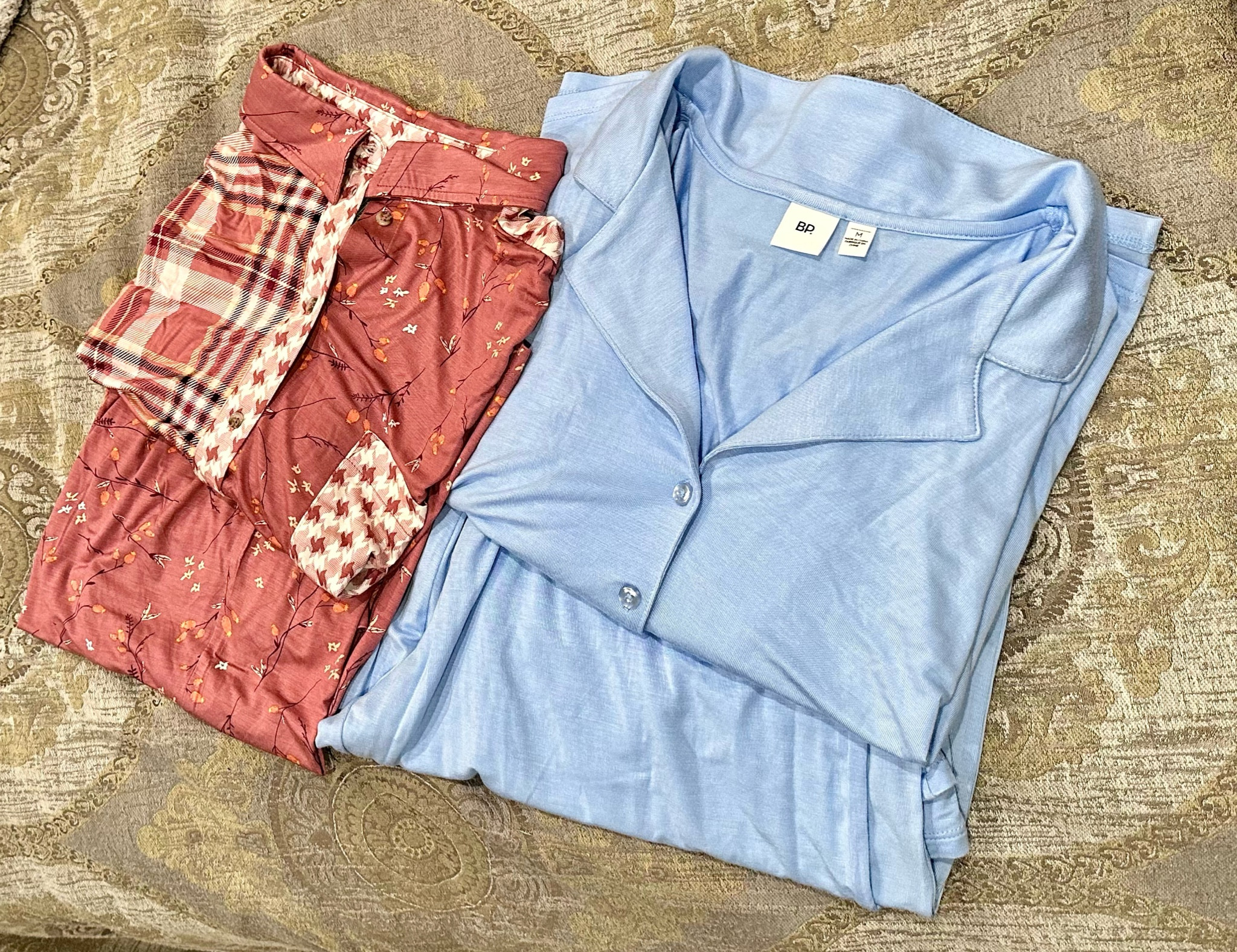 Both color pjs ready for wearing for baby c’s arrival 🩷🩵

PJ sets that are easy access for feeding are a must in the hospital 

#LTKfindsunder50 #LTKsalealert #LTKbump