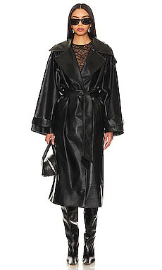 Barrett Faux Leather Coat
                    
                    Lovers and Friends | Revolve Clothing (Global)