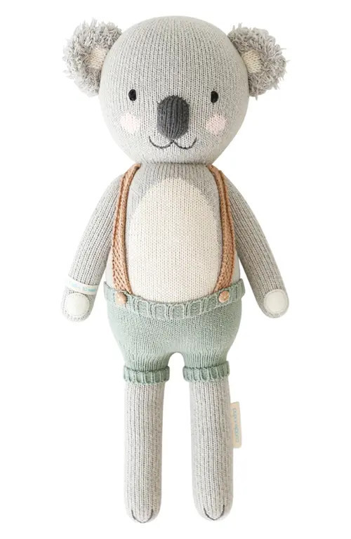 cuddle+kind Little Quinn the Koala Stuffed Animal in Green/Grey at Nordstrom | Nordstrom