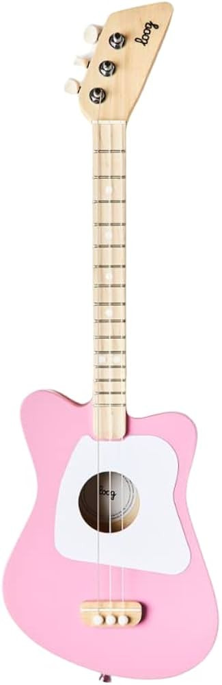 Loog Mini Acoustic kids Guitar for Beginners 3-strings Ages 3+ Learning app and lessons included | Amazon (US)