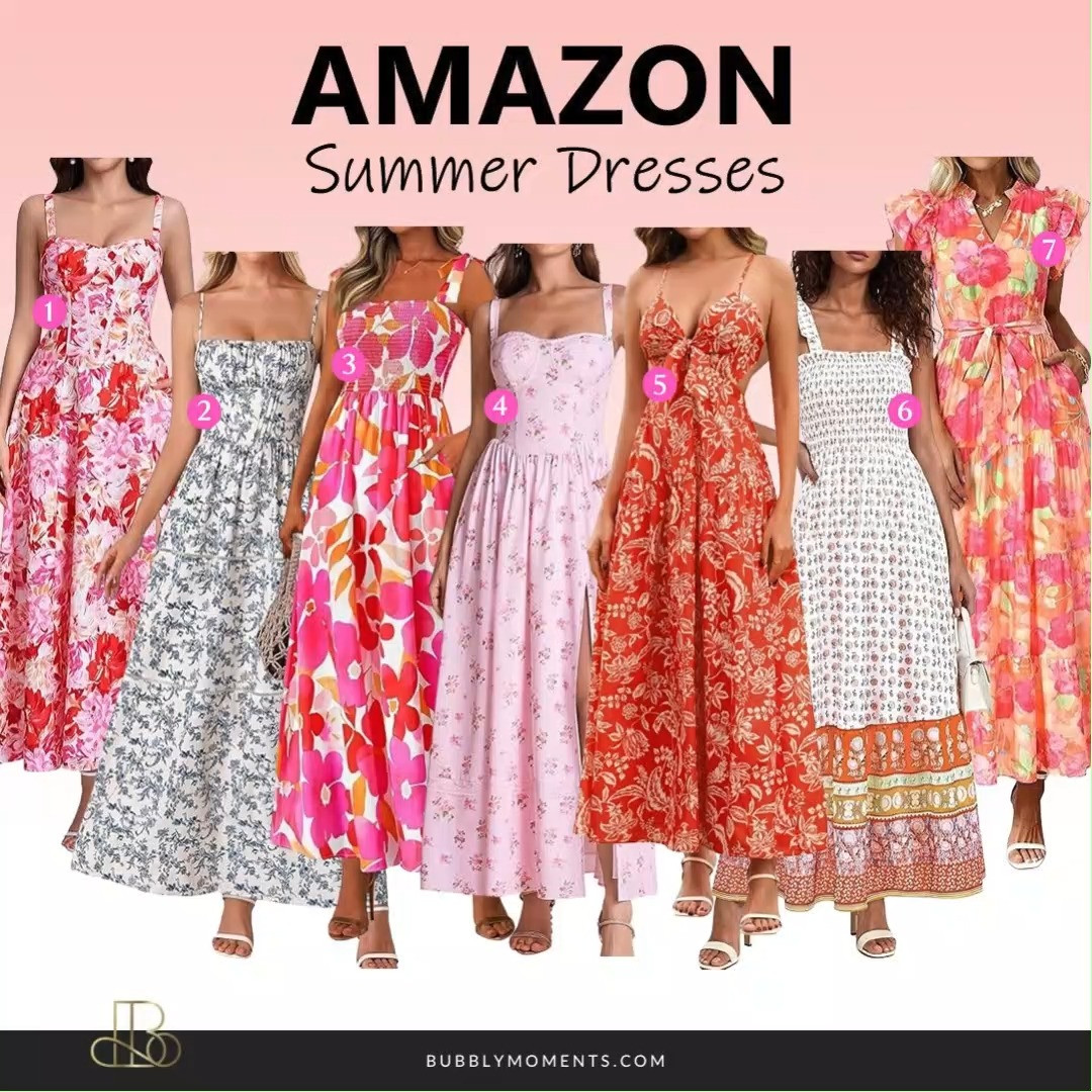 Cute and easy summer dresses you’ll want to wear on repeat ☀️💕 These Amazon finds are perfect for beach days, brunch, vacations, or everyday outfits. Featuring flowy styles, fun colors, and comfy fits that are easy to dress up or down.
Pair them with sandals, a cute bag, and simple accessories for an effortless summer look. These dresses are easy to style and perfect for staying cool while still looking put together. Save this post for your summer outfit inspo and tap to shop your favorites 💕
#LTKootd #LTKStyle #LTKFinds #AmazonFashion #SummerDresses #AmazonFinds #SummerOutfits #OOTD #WomensFashion #StyleInspo #FashionInspo #VacationOutfits #CasualStyle #TrendingNow #CuteOutfits #SummerStyle #EverydayStyle 

 