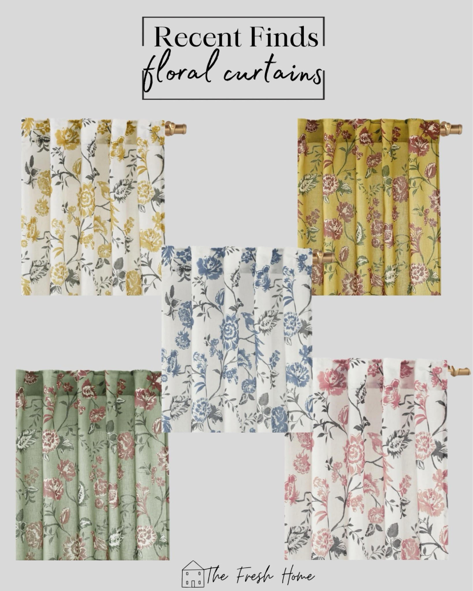 Love these affordable anthro floral style curtains 😍

#LTKHome #LTKStyleTip #LTKFindsUnder50