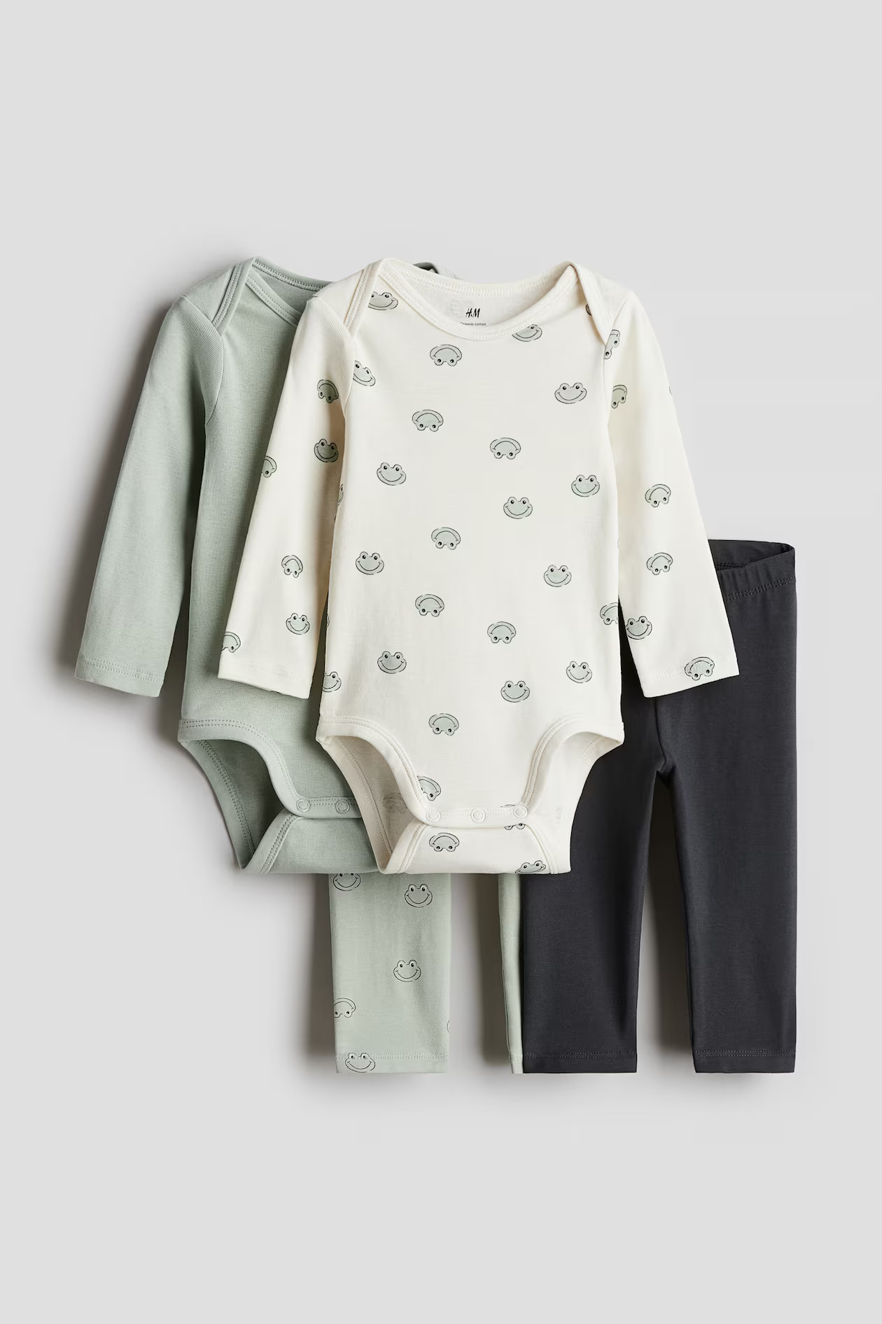 4-piece Cotton Jersey Set | H&M (US + CA)