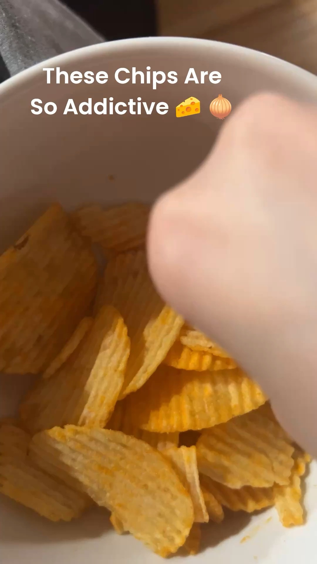 These Ruffles Cheddar and Sour Cream Chips are so addictive 🧅🧀

#LTKdayinmylife #LTKvlog #LTKfoodie